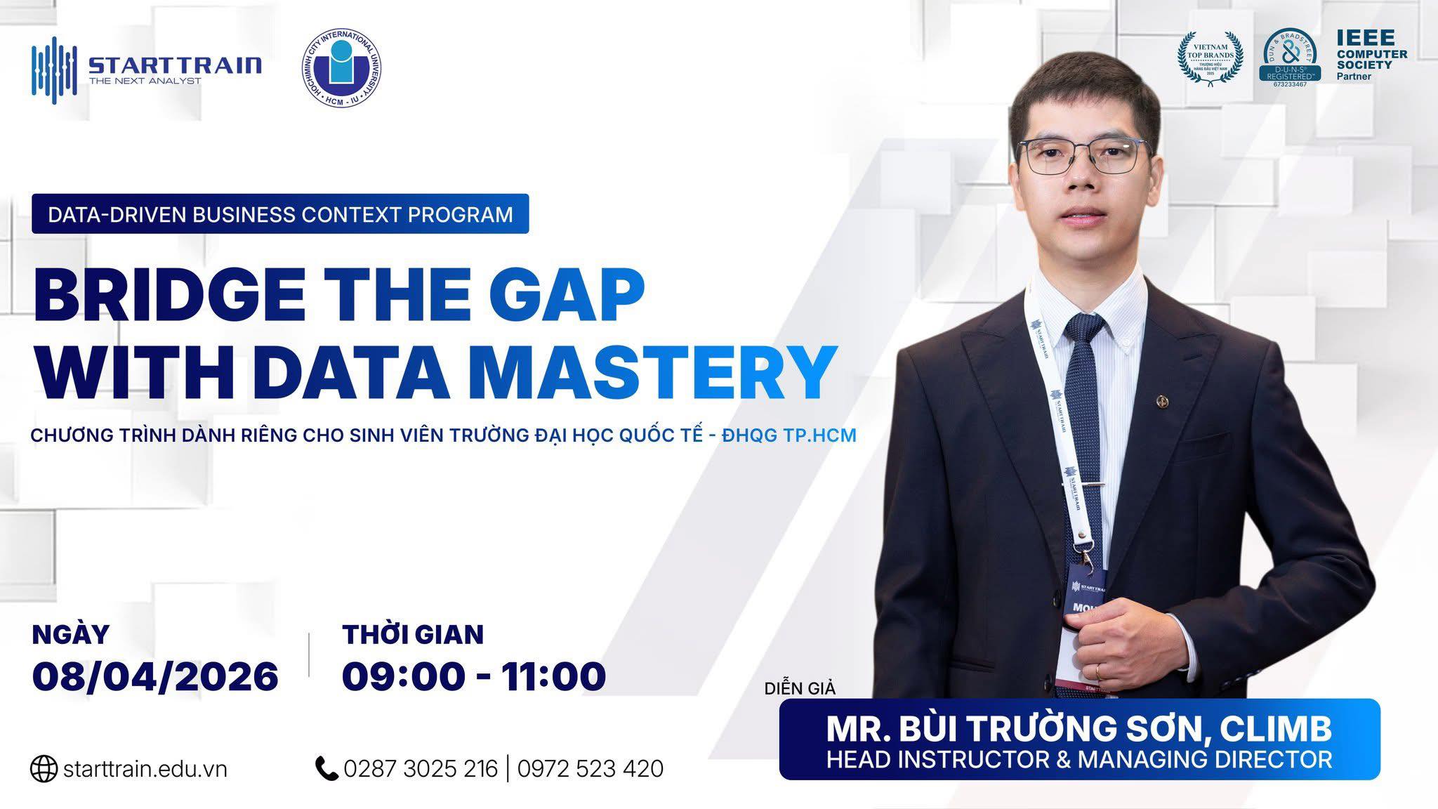 [𝐔𝐇𝐔𝐁 𝐍𝐄𝐓𝐖𝐎𝐑𝐊 𝐗 𝐒𝐓𝐀𝐑𝐓𝐓𝐑𝐀𝐈𝐍]  𝐃𝐀𝐓𝐀-𝐃𝐑𝐈𝐕𝐄𝐍 𝐁𝐔𝐒𝐈𝐍𝐄𝐒𝐒 𝐂𝐎𝐍𝐓𝐄𝐗𝐓 𝐒𝐄𝐌𝐈𝐍𝐀𝐑: 𝐁𝐑𝐈𝐃𝐆𝐄 𝐓𝐇𝐄 𝐆𝐀𝐏 𝐖𝐈𝐓𝐇 𝐃𝐀𝐓𝐀 𝐌𝐀𝐒𝐓𝐄𝐑𝐘