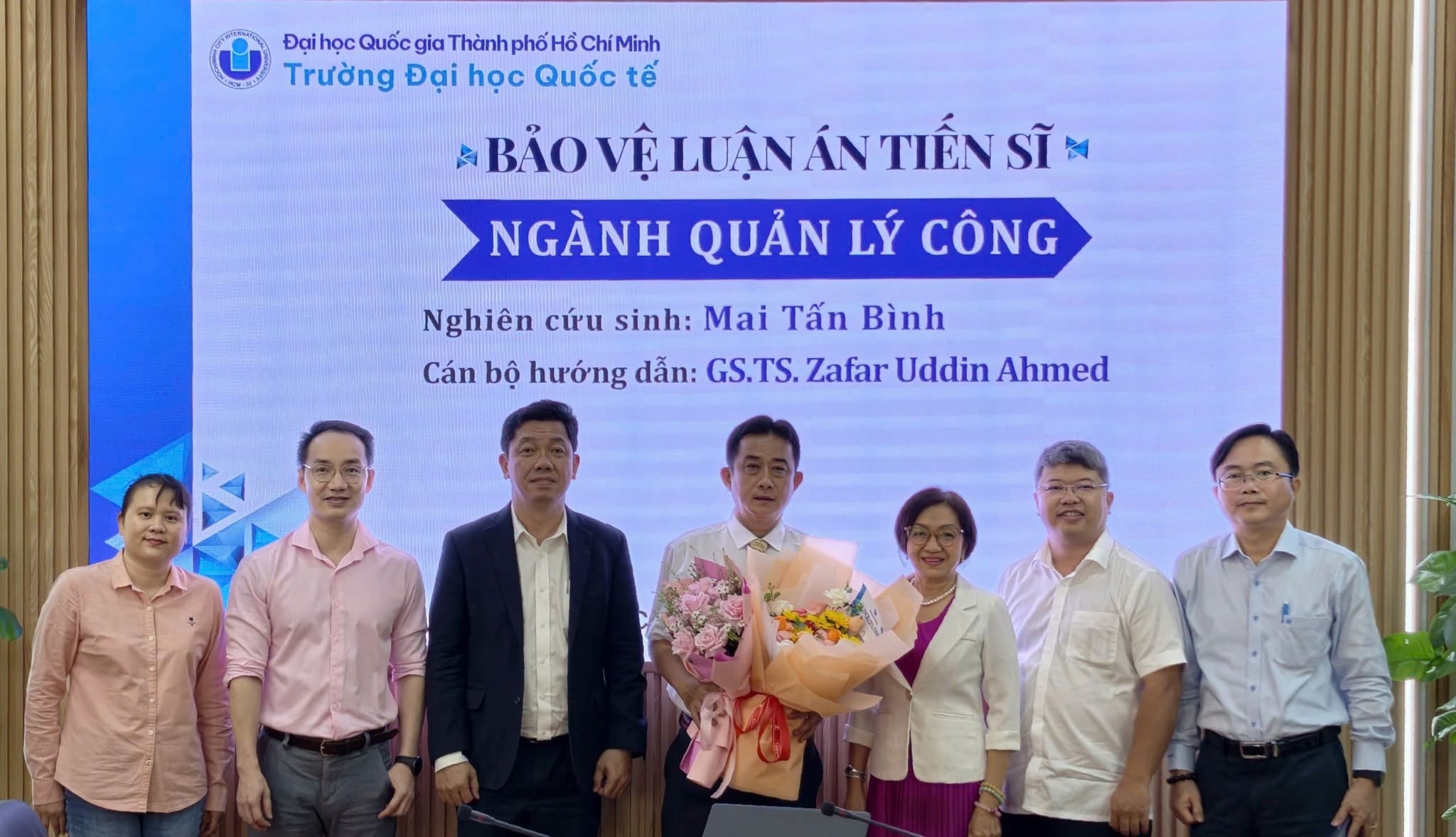 🎉 CONGRATULATIONS TO MR. MAI TAN BINH ON THE SUCCESSFUL DEFENSE OF HIS PHD DISSERTATION! 🎓